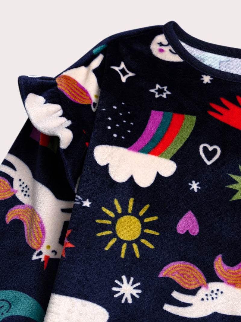 Pyjama licorne pour enfant fille