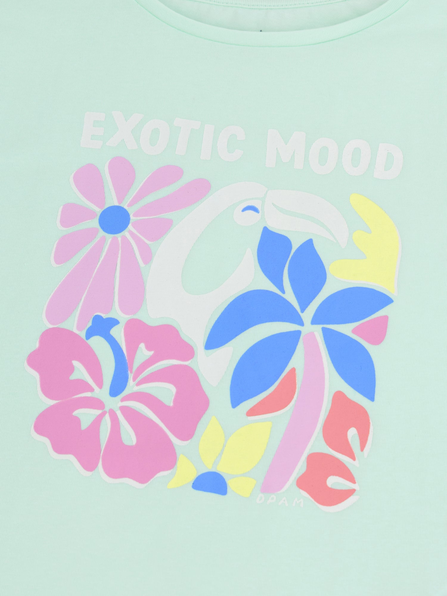 Pyjama court phosphorescent imprimé "Exotic Mood" pour enfant fille