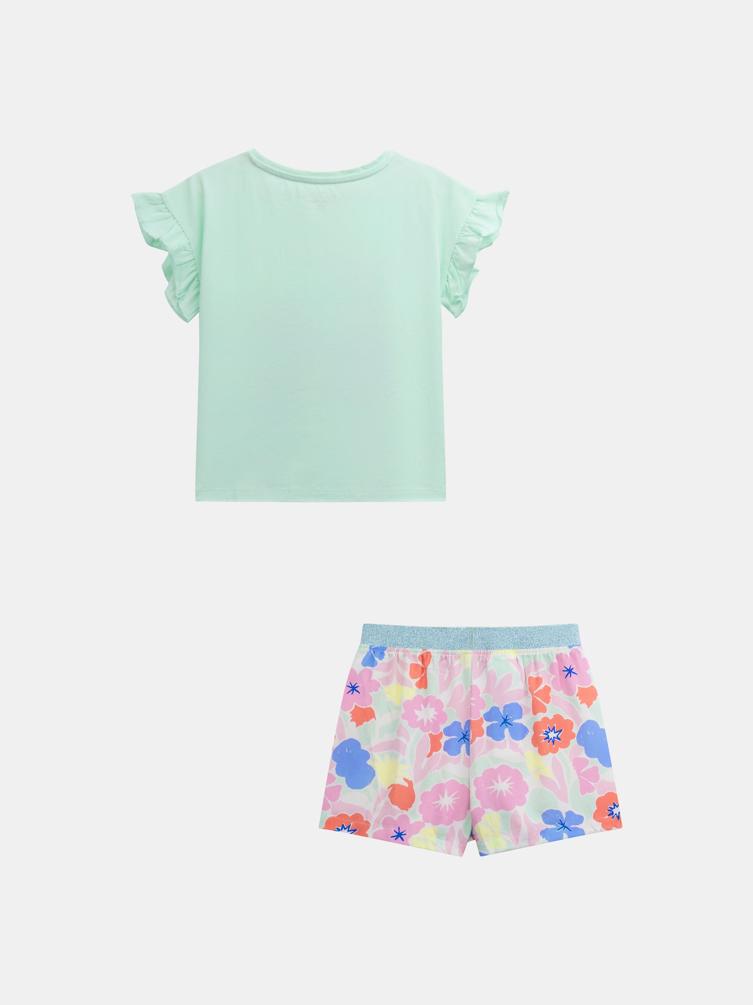 Pyjama court phosphorescent imprimé "Exotic Mood" pour enfant fille