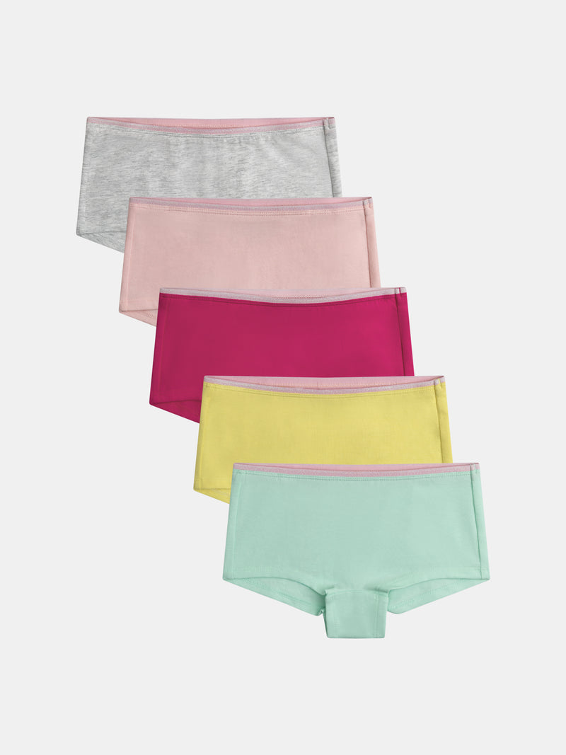 Lot de 5 shorties scintillante pour enfant fille