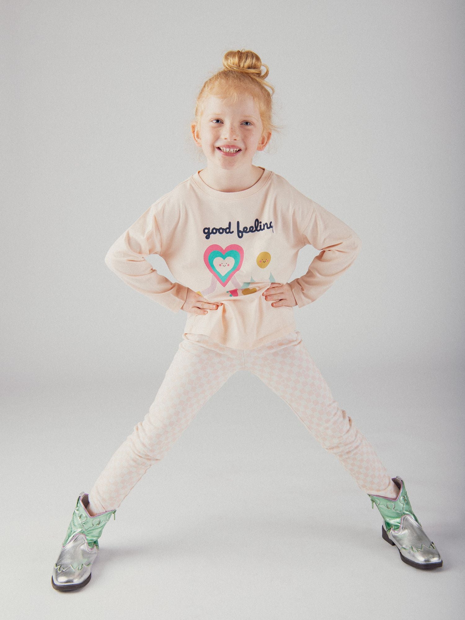 T-shirt à manches longues good feeling pour fille