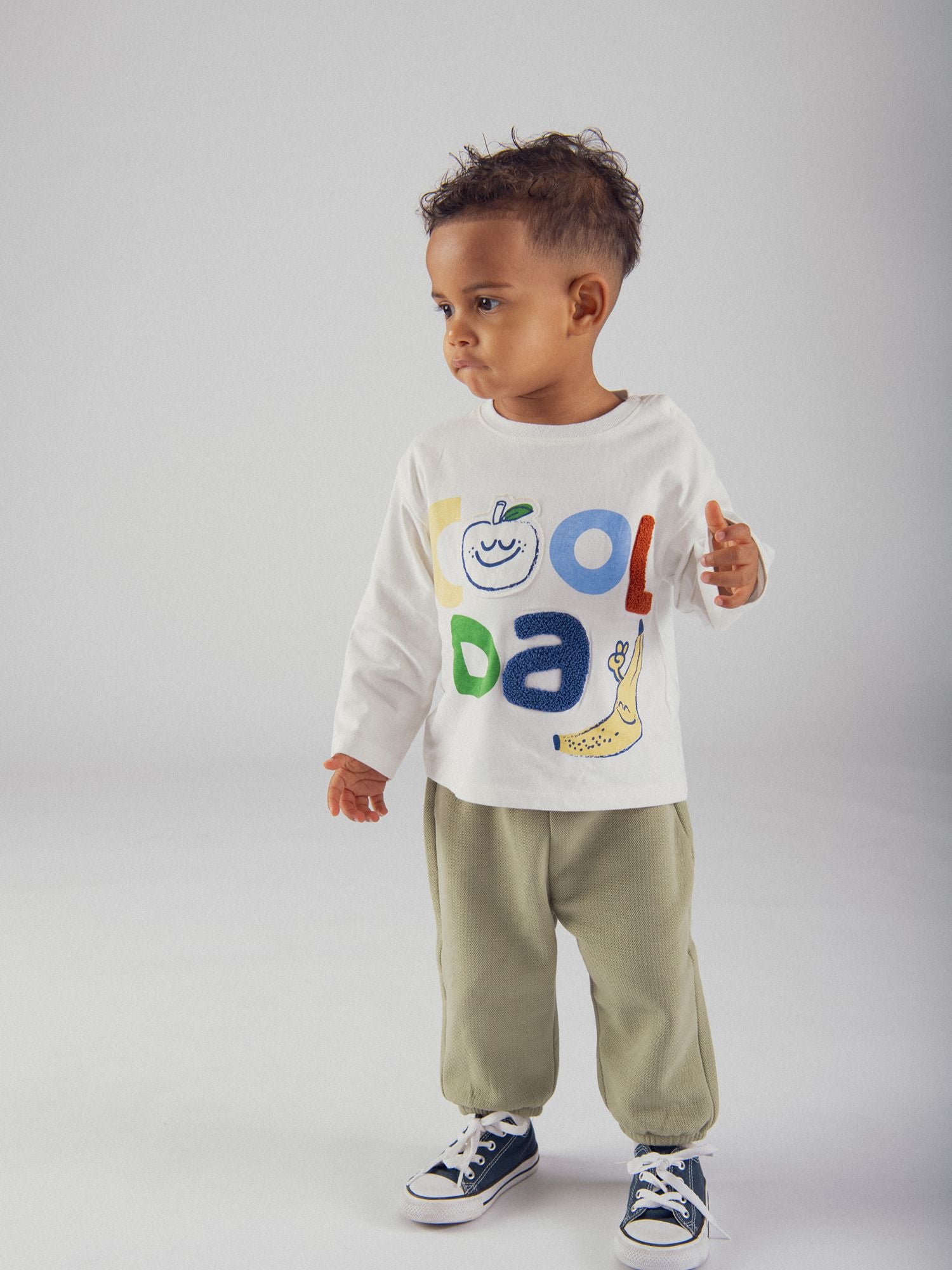 Pantalon Sporty kaki tigre pour bébé garçon