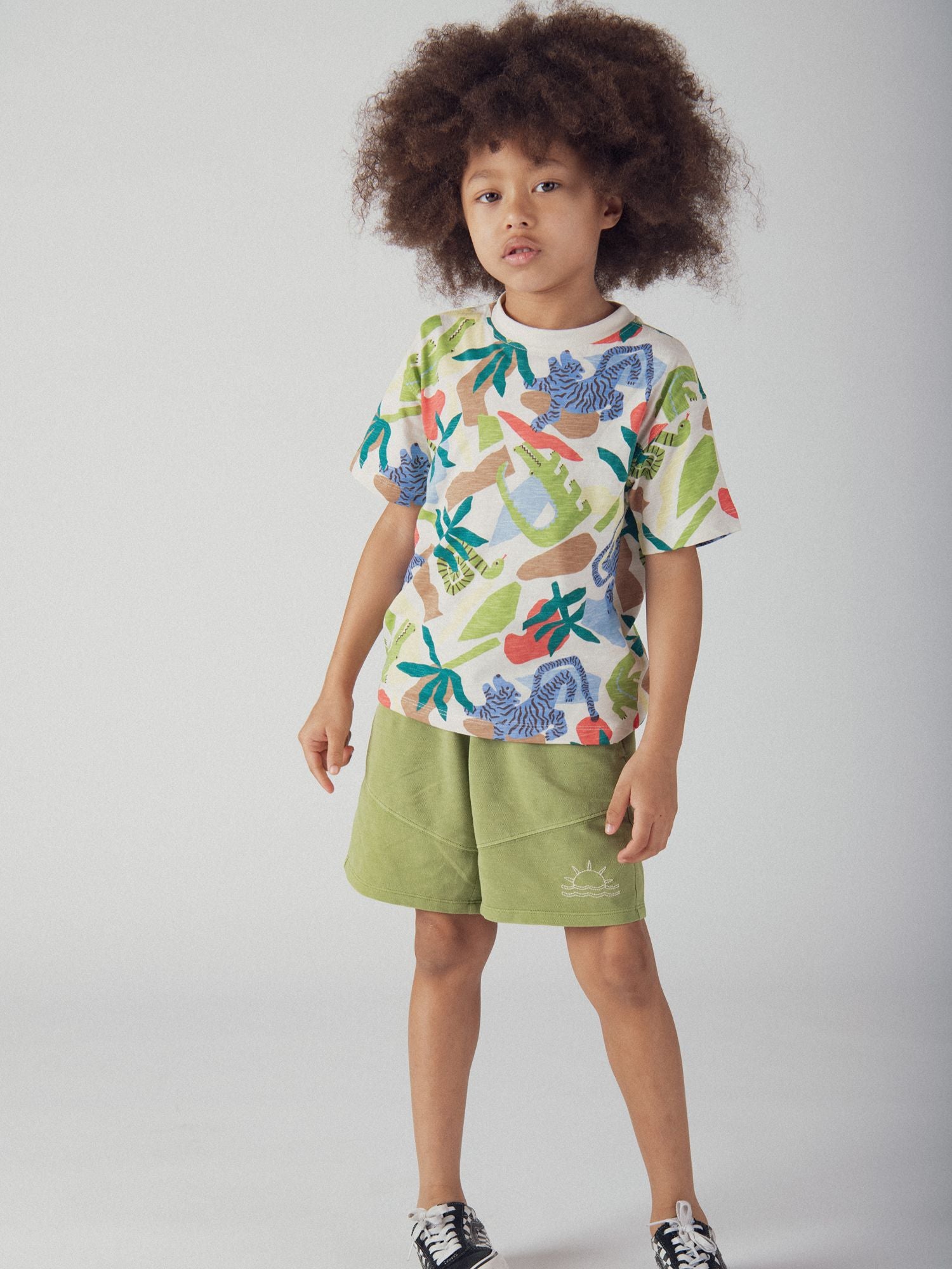 T-shirt imprimé animaux pour garçon