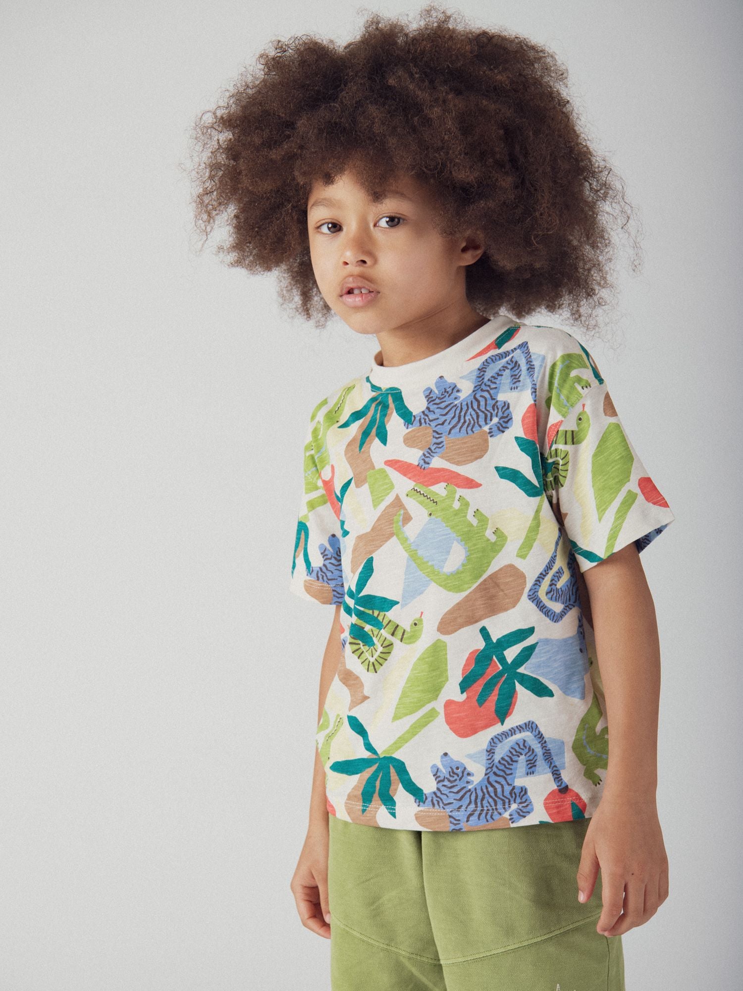 T-shirt imprimé animaux pour garçon