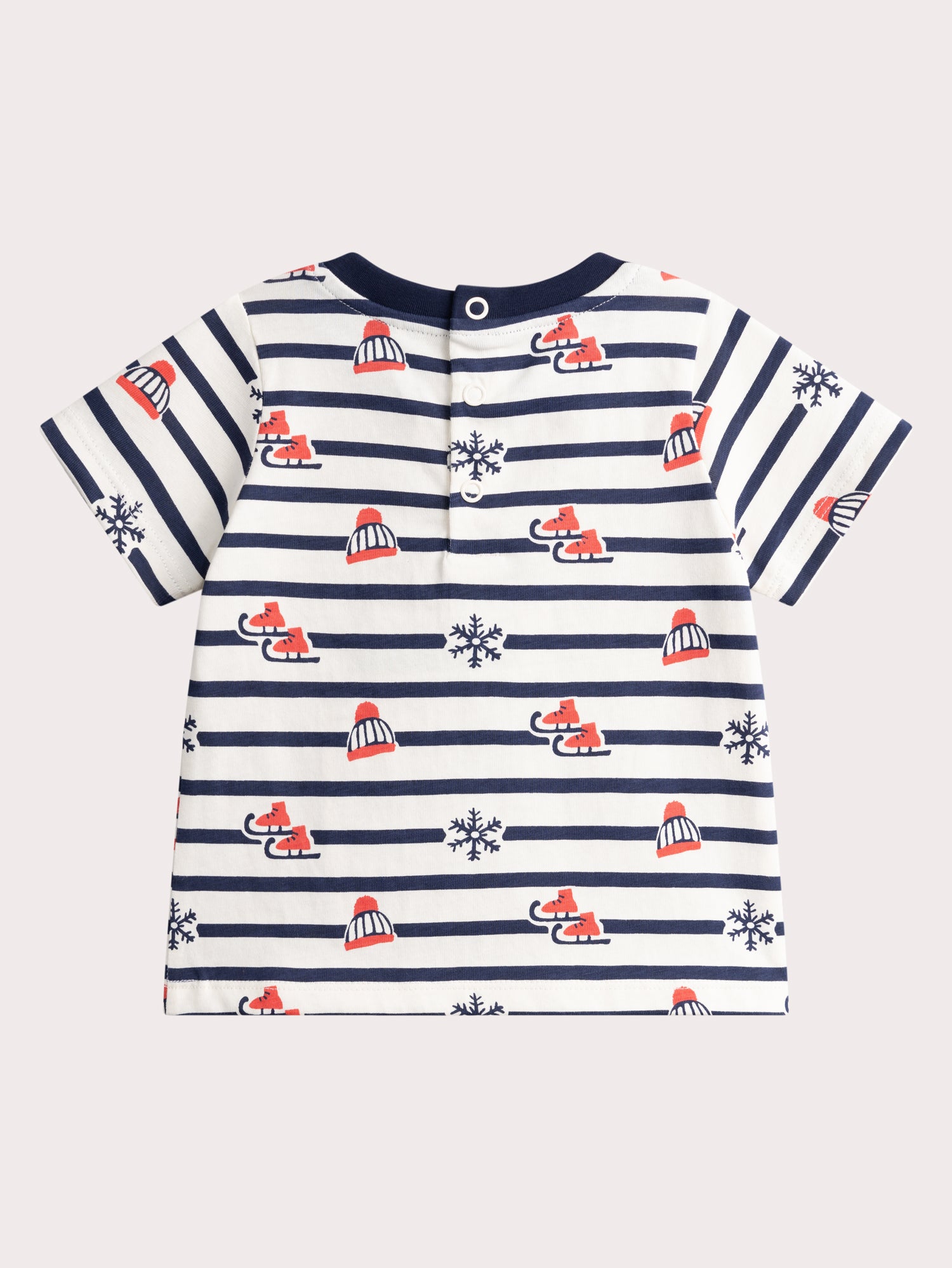 T-shirt à imprimé hivernal pour bébé garçon