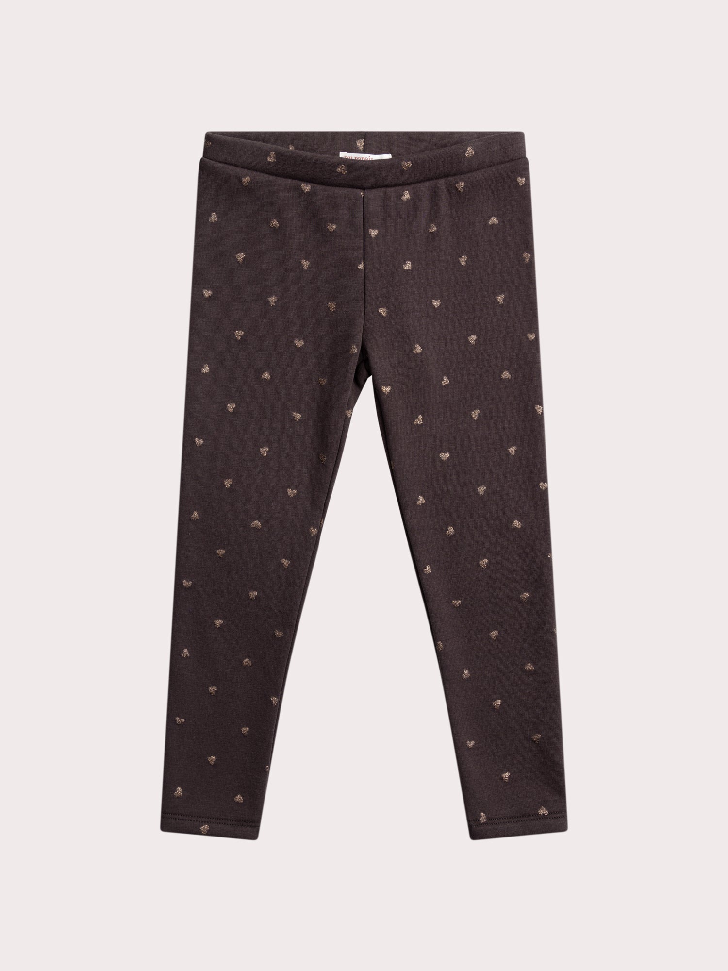 Legging  imprimé coeur pailleté