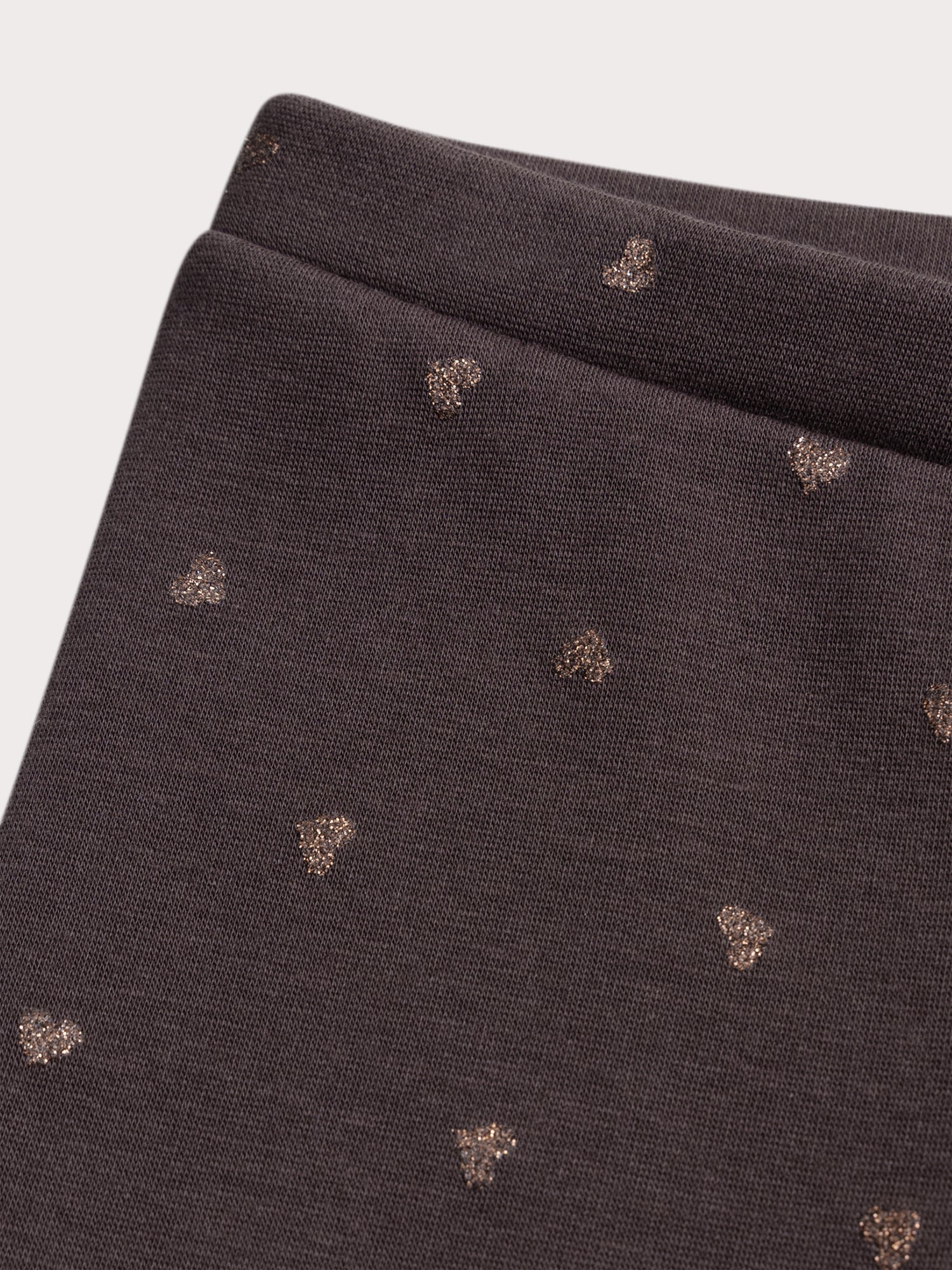 Legging  imprimé coeur pailleté