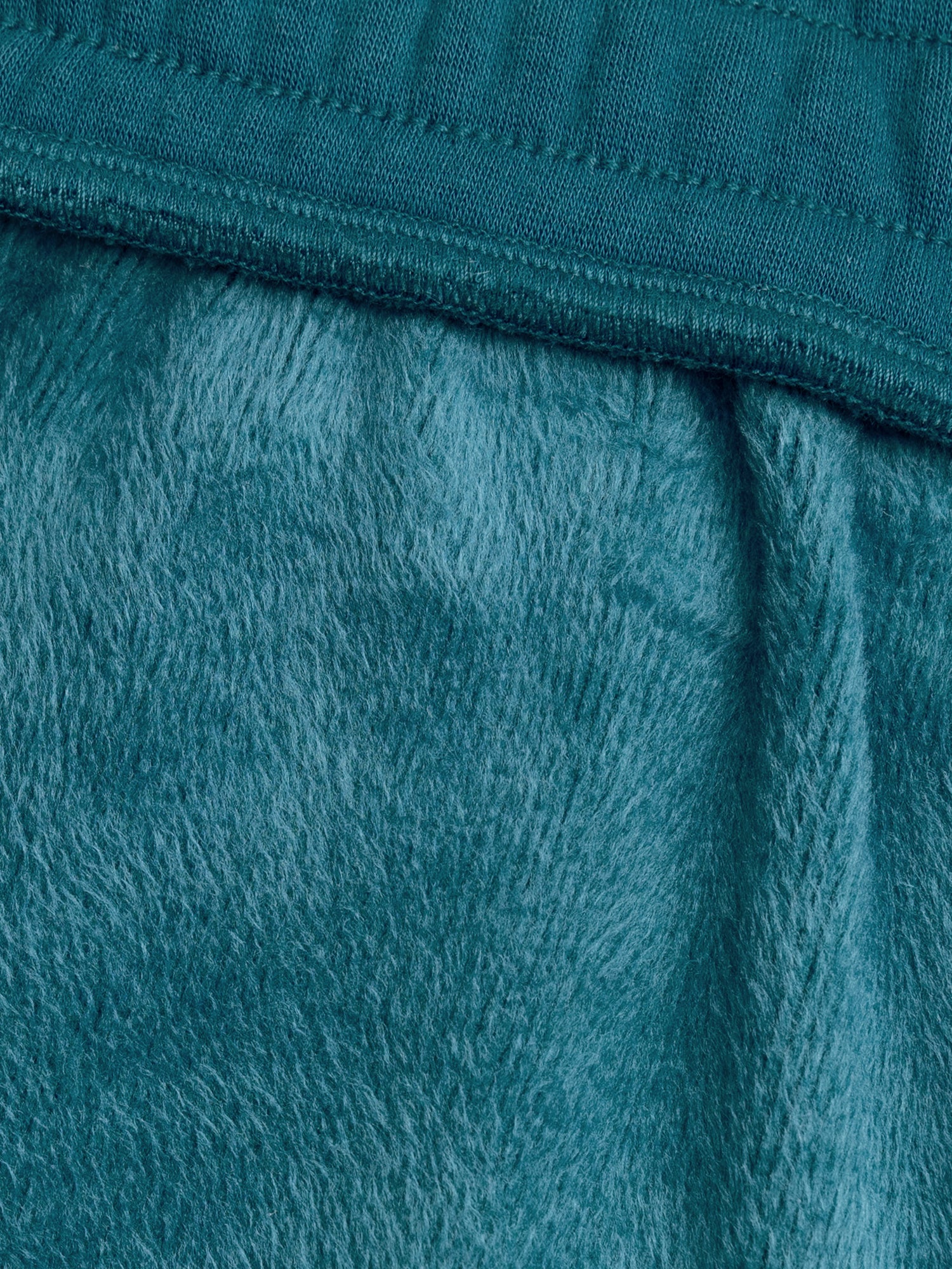 Jogging doublé chaud bleu