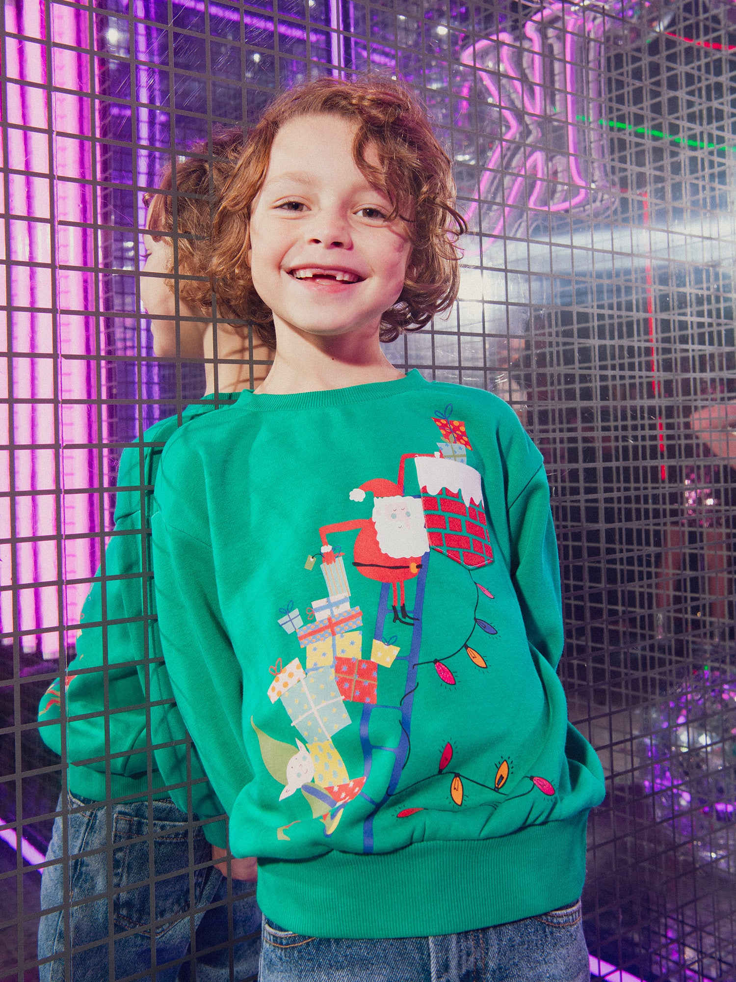 Sweat animation père Noël