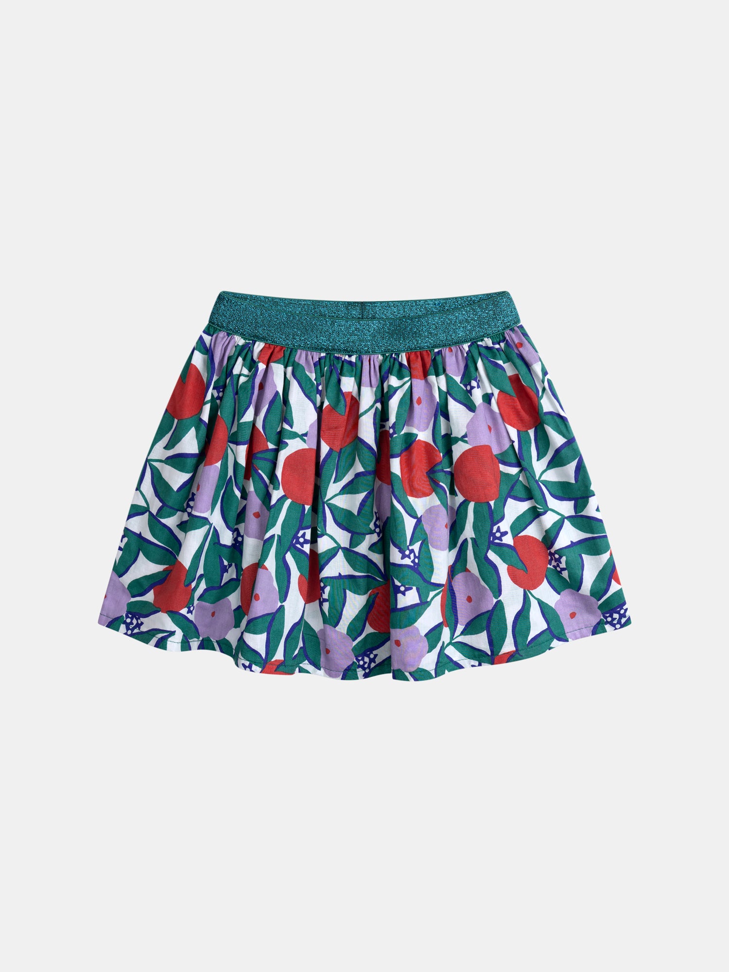Jupe réversible à imprimé floral pour fille