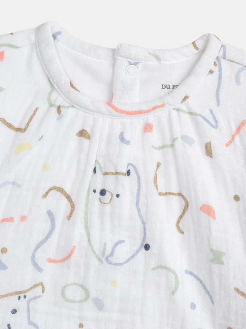Ensemble body 2 en 1 et legging mixte de naissance