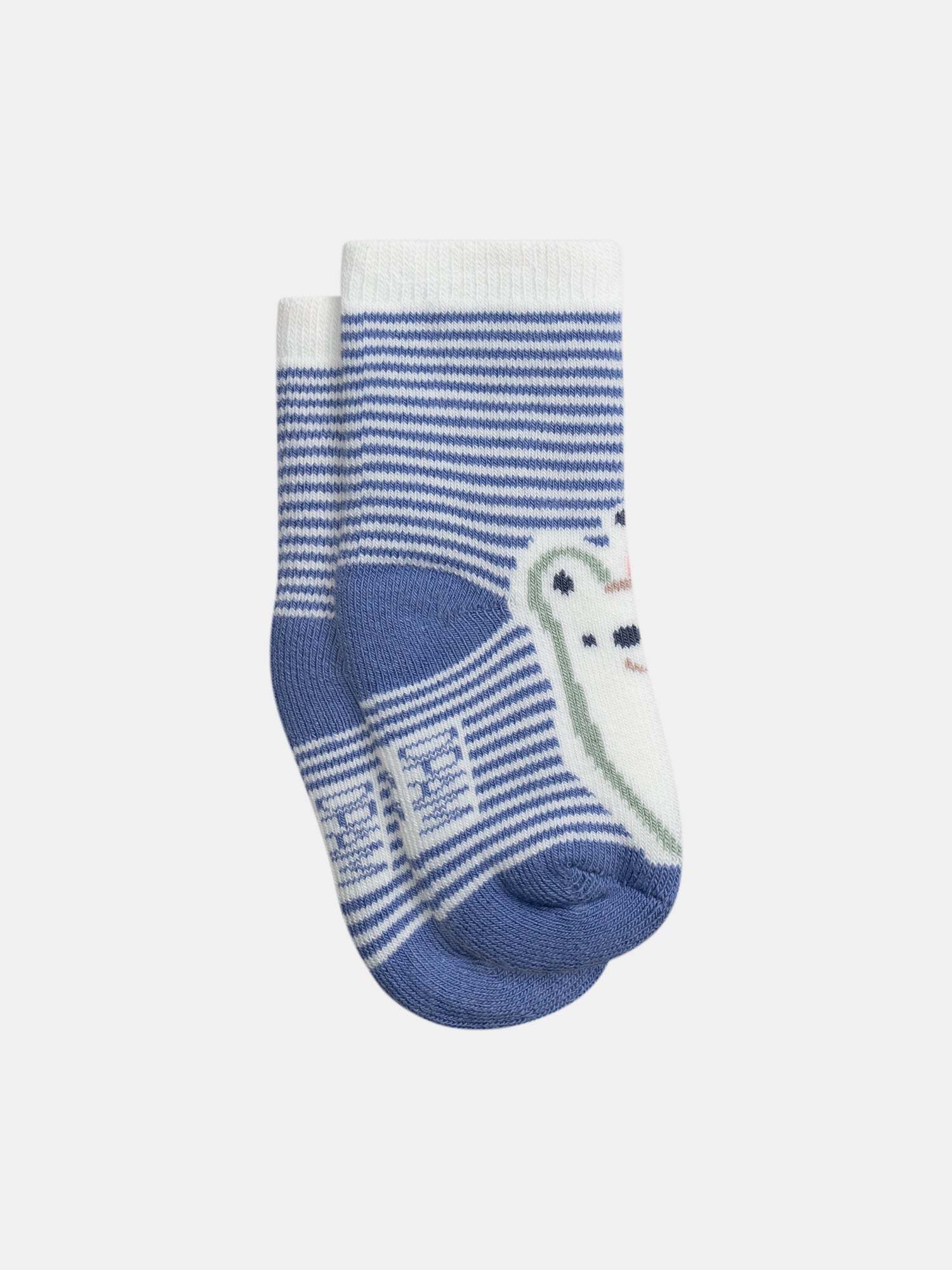 Chaussettes naissance garçon motif ours