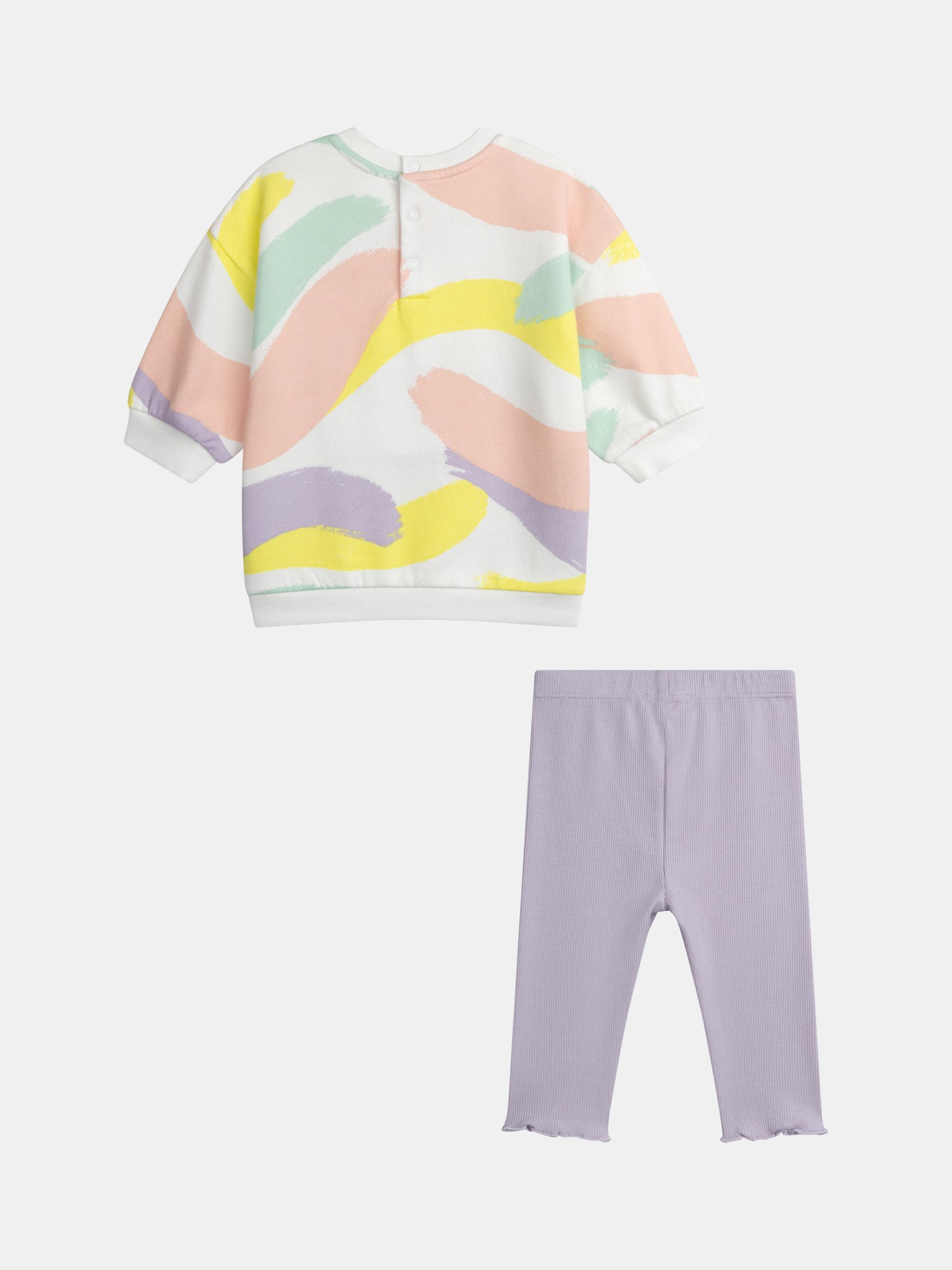 Ensemble imprimé  coloré pour bébé fille