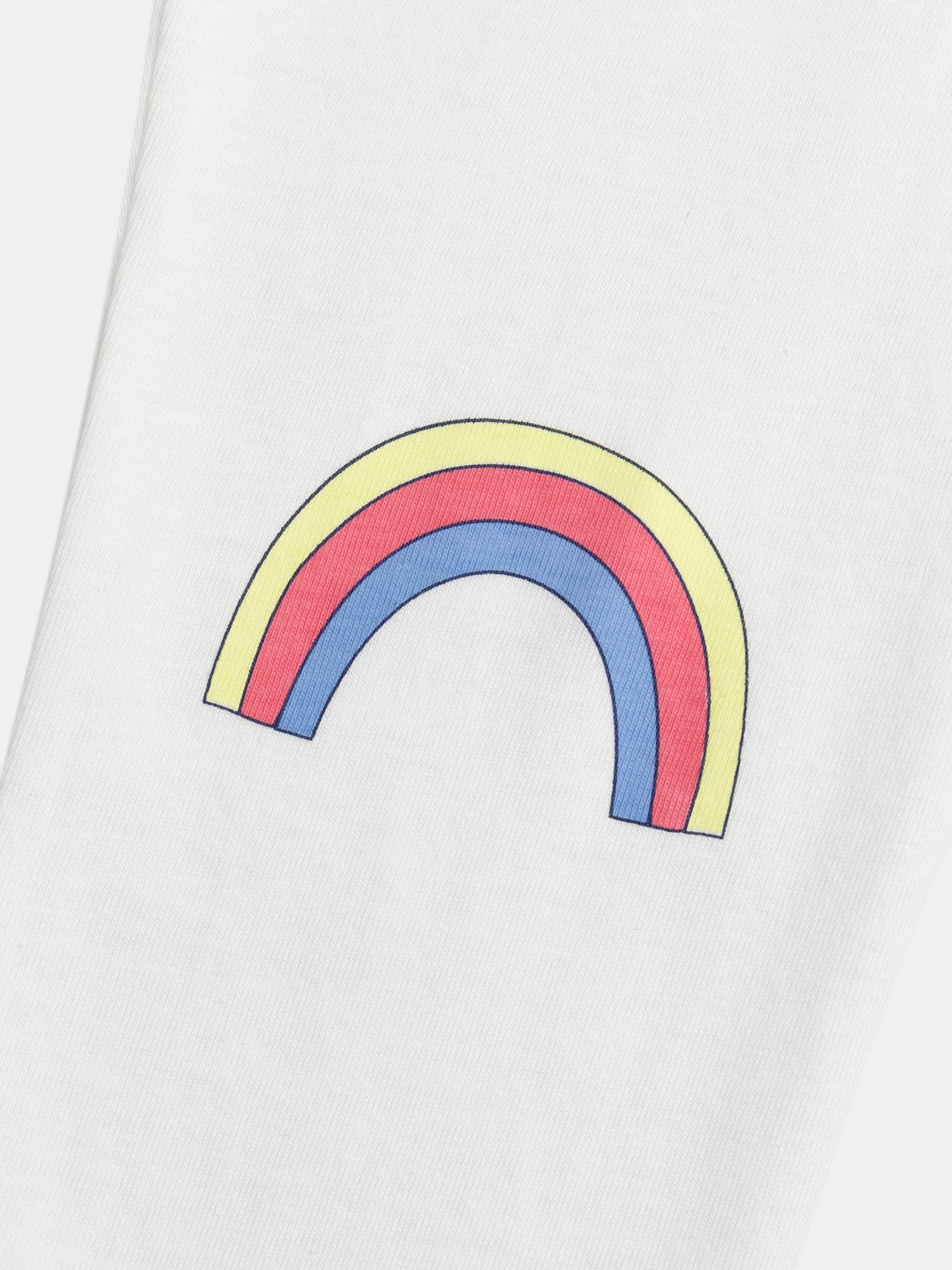 Pyjama long imprimé arc-en-ciel pour enfant fille