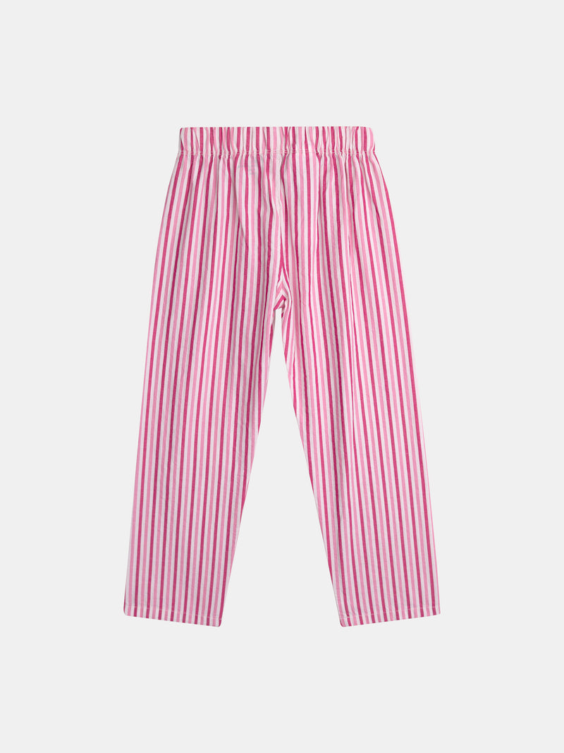 Pyjama long rose  "Hello Sunshine" pour enfant fille