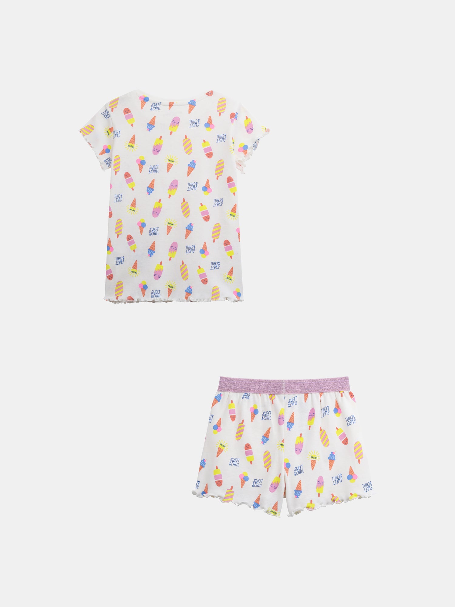 Pyjama court "SWEET & CHILL" pour enfant fille