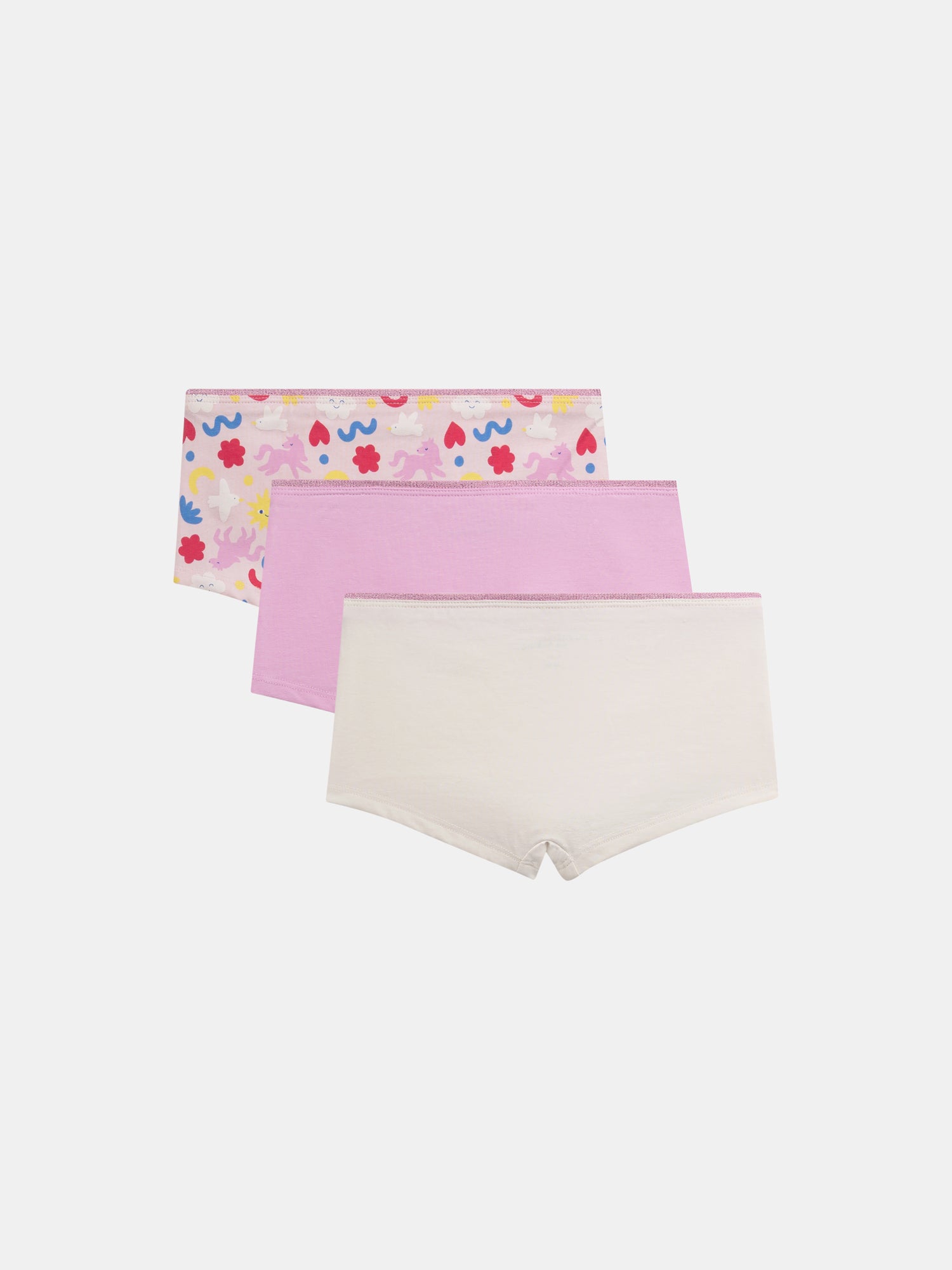 Lot de 3 shorties "DREAM" pour enfant fille