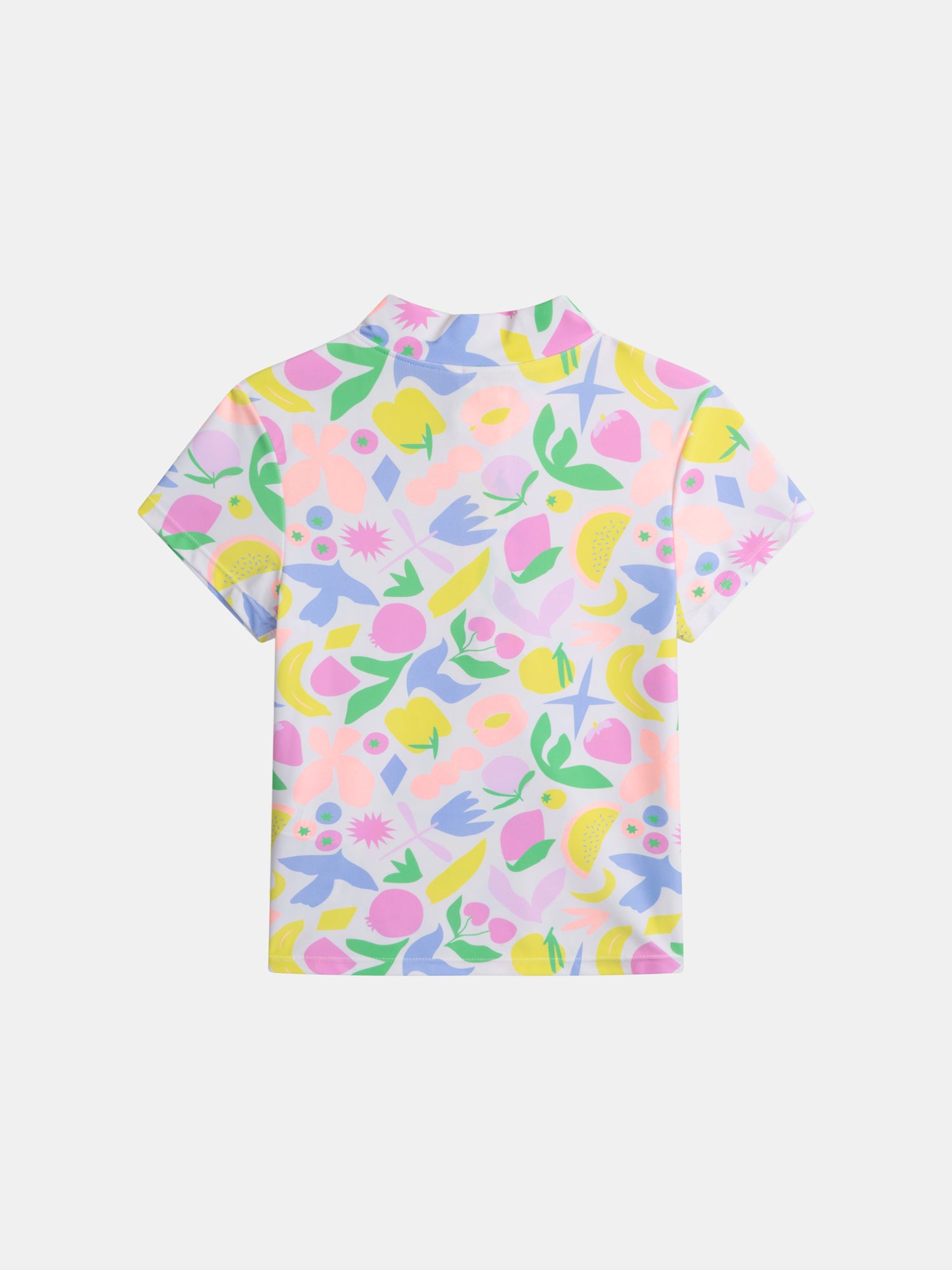 Ensemble de bain UPF 50+ 2 pièces imprimé coloré pour fille