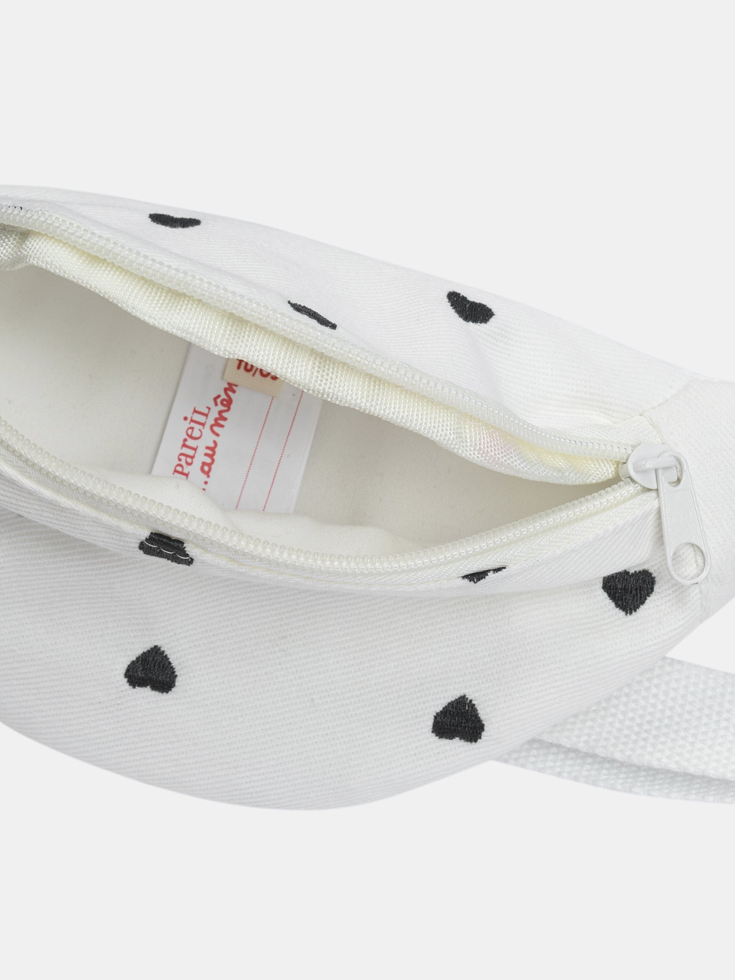 Sac banane à coeurs pour filles