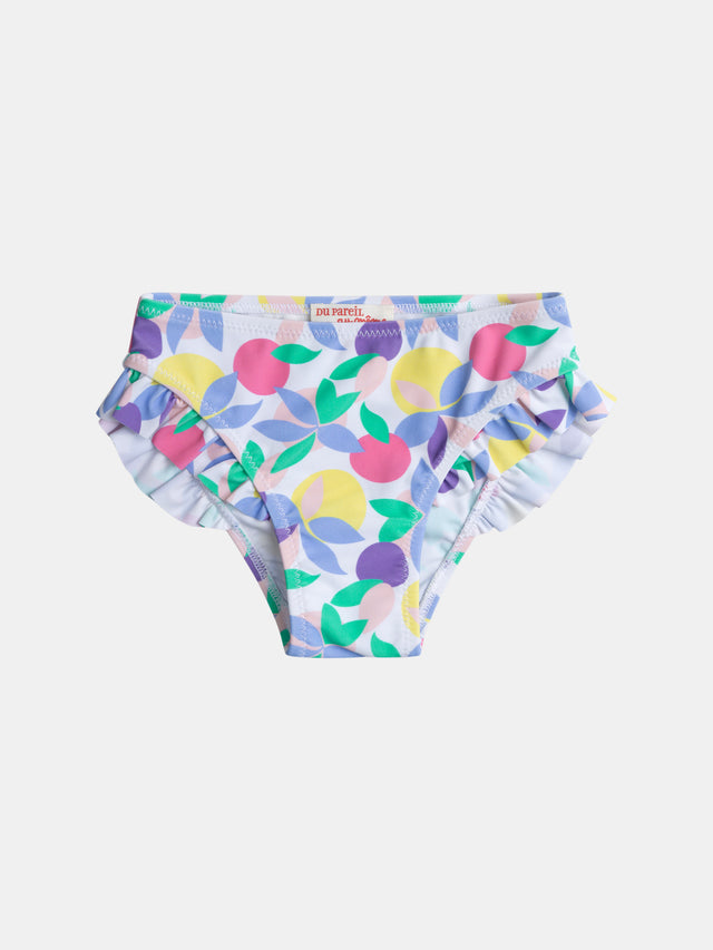 Culotte de bain imprimé fantaisie pour bébé fille