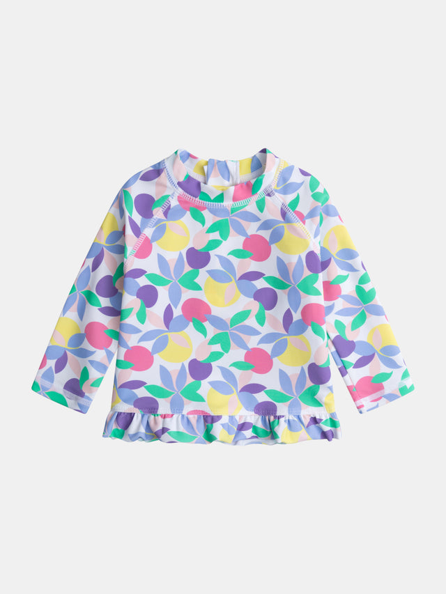 Tee-shirt de bain UPF 50+ pour bébé fille