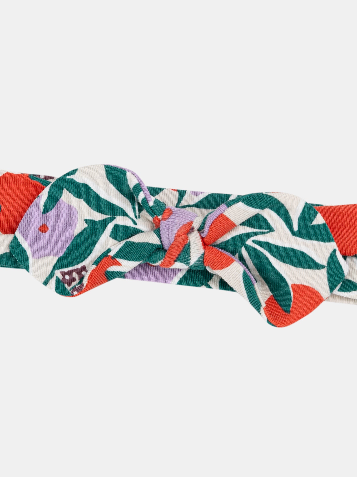 Bandeau motif fleuri pour bébé fille