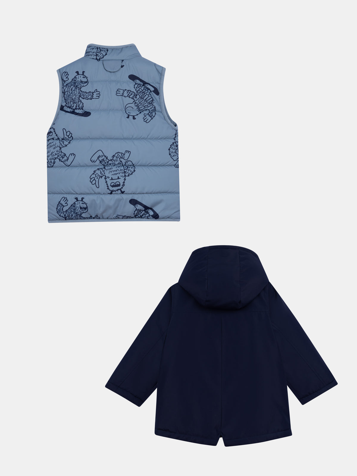 Parka Bleu marine