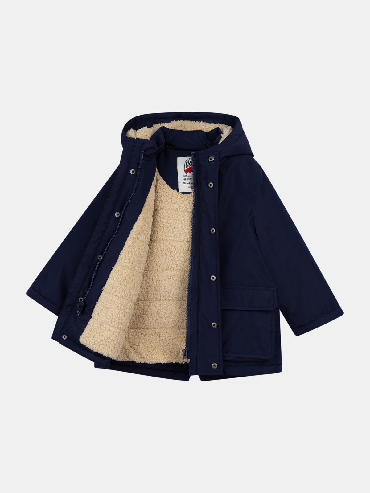 Parka Bleu marine
