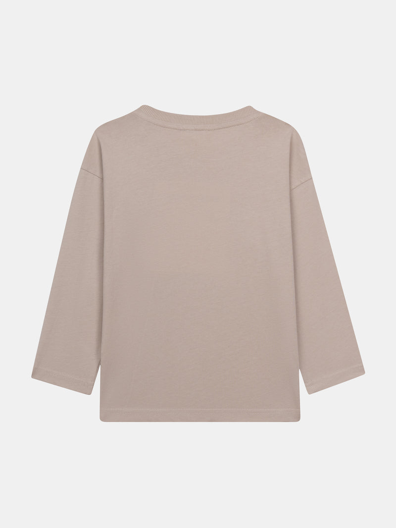 Tee Shirt Manches Longues Ecru