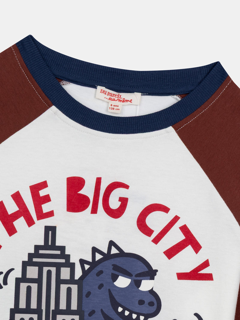 Tee Shirt Manches Longues Ecru