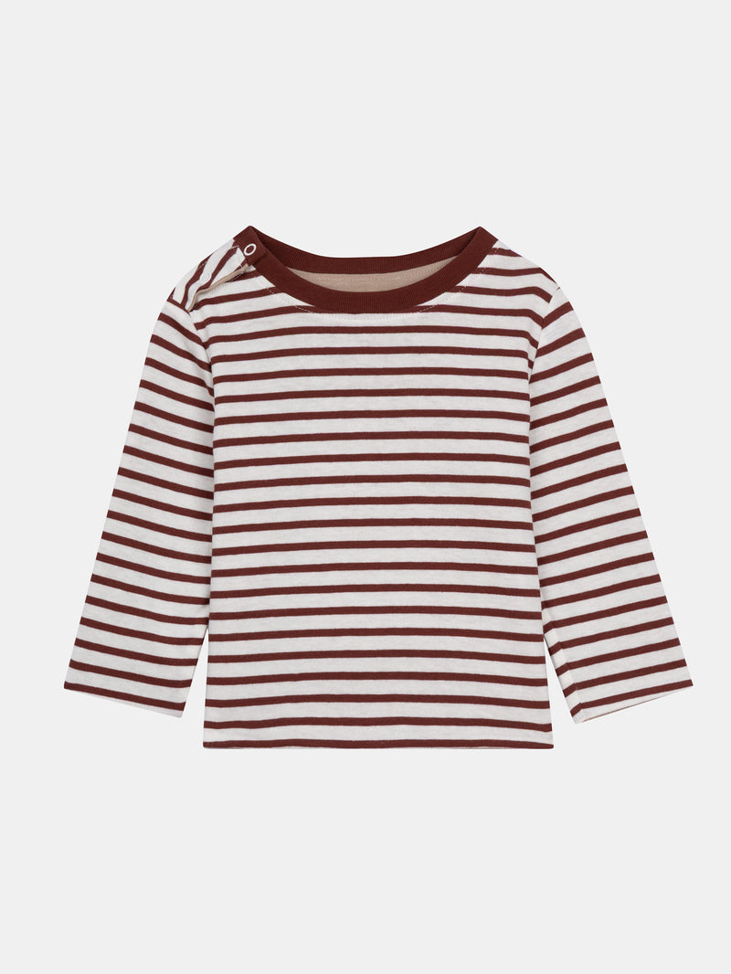 Tee Shirt Manches Longues Ecru