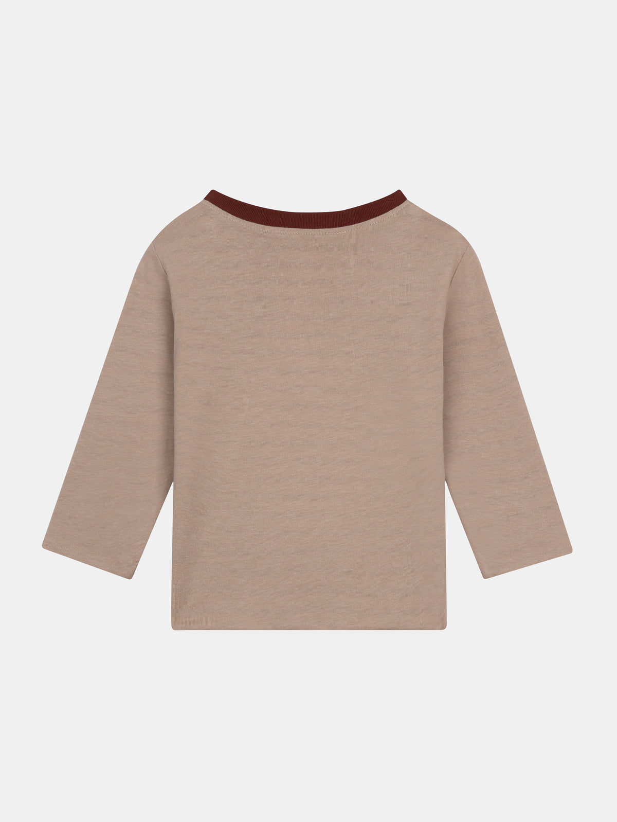 Tee Shirt Manches Longues Ecru