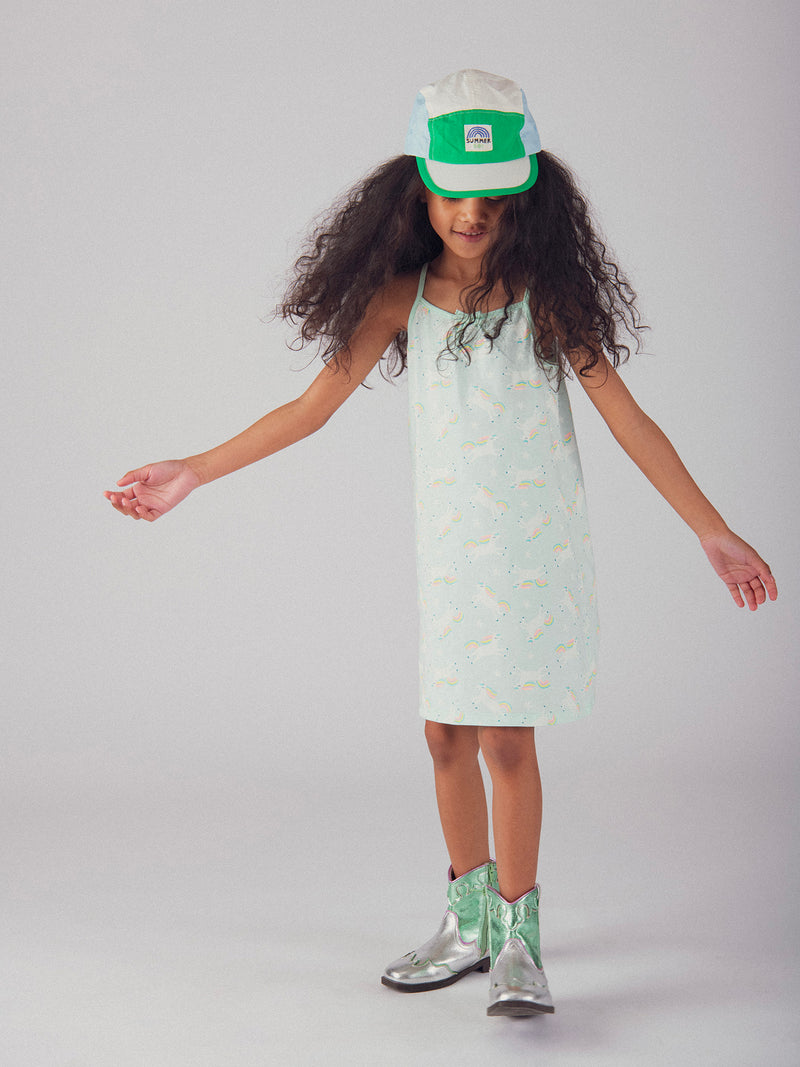 Robe de nuit phosphorescente imprimé "Licornes Magiques" pour enfant fille