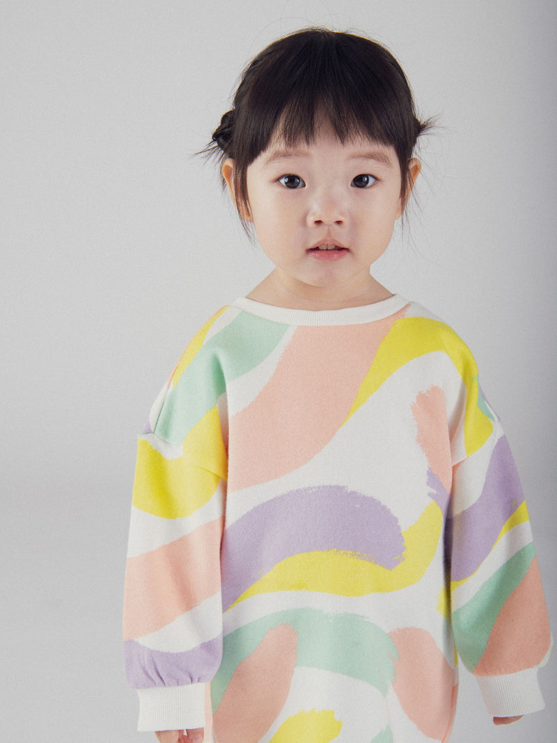 Ensemble imprimé  coloré pour bébé fille