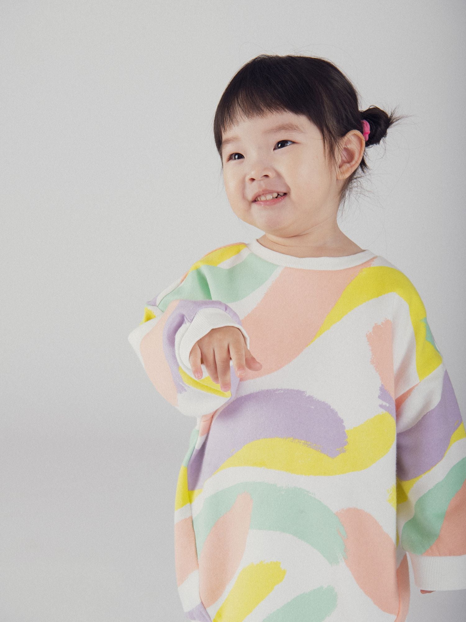 Ensemble imprimé  coloré pour bébé fille