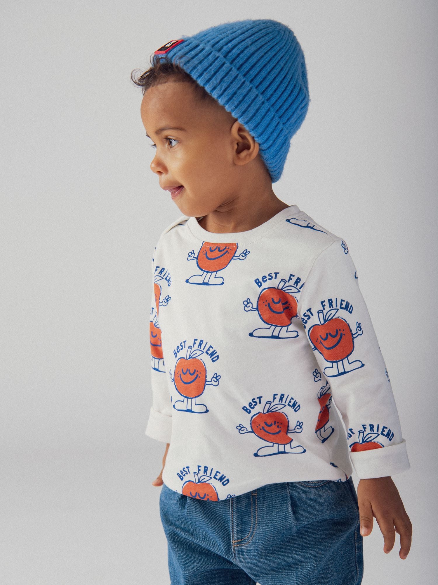 T-shirt réversible motif fruits pour bébé garçon