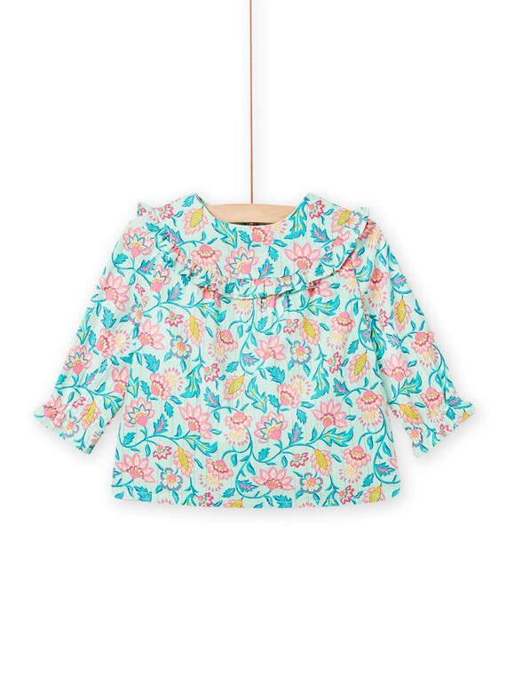 Blouse Verte NIGACHEM / 22SG09O1BLU611