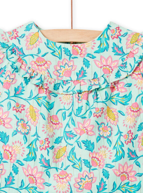 Blouse Verte NIGACHEM / 22SG09O1BLU611