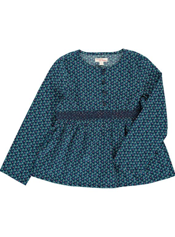 Blouse à imprimé fleuri fille DABLECHEM / 18W90191CHE099