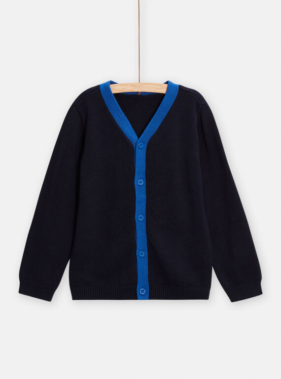 Gilet Bleu marine TOPAGIL / 24S90221GIL705