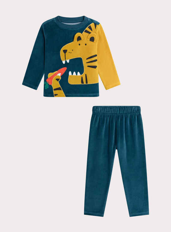Pyjama Bleu marine XEGOPYJTIG / 25WH12B6PYJ715