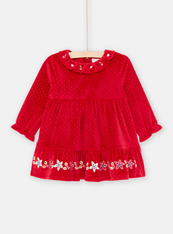 Robe de fêtes pour bébé fille SIWAYROB1 / 23WG09S2ROBF529