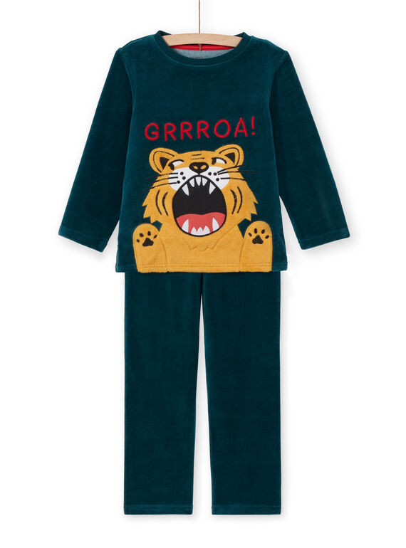 Pyjama enfant garçon imprimé dinosaure KEGOPYJROAR / 20WH12I2PYJJ920