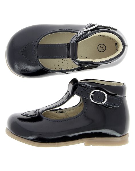 Salome En Cuir Vernis Bebe Fille Nos Chaussures A 60 Bebe Dpam