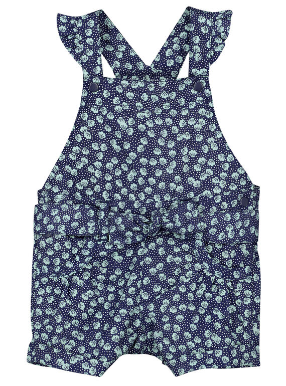Salopette short bébé fille FINESAL / 19SG09B1SAC703