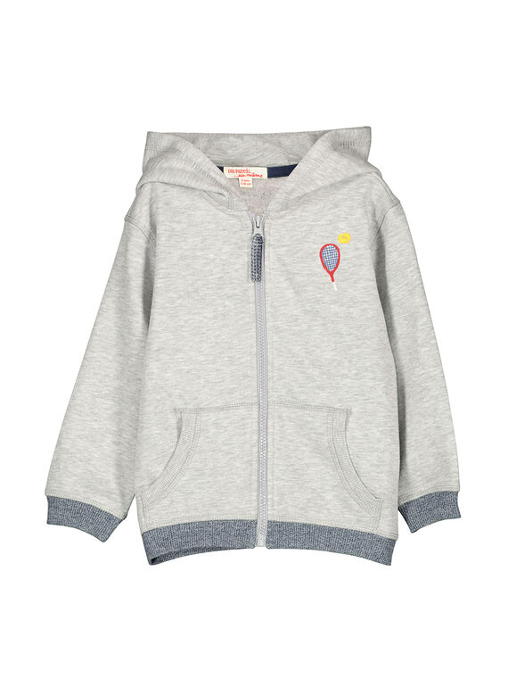 Sweat zippé à capuche garçon FOJOJOH2 / 19S902Y2D33J908