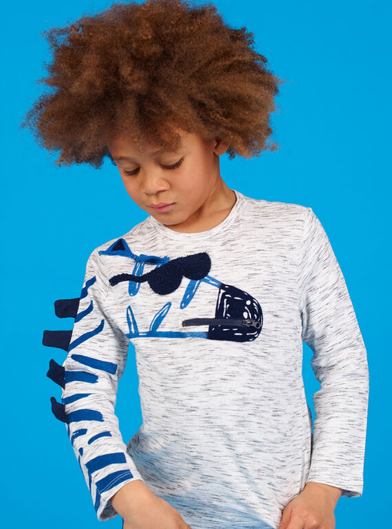 Tee Shirt Manches Longues Gris LOBLETEE3 / 21S902J2TMLJ920