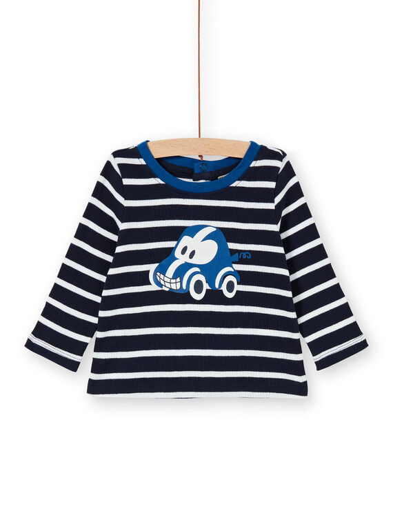 Tee Shirt Manches Longues Bleu marine LUJOTEE4 / 21SG1032TML713