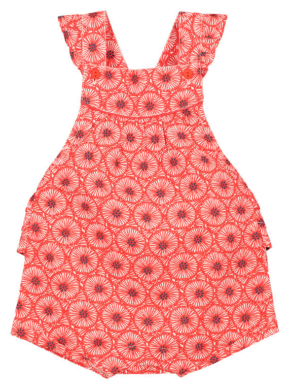 Barboteuse imprimé bébé fille FITOBAR / 19SG09L1BAR330