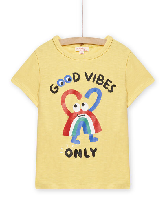 Tee Shirt Manches Courtes Vanille NOLUTI3 / 22S902P4TMC114